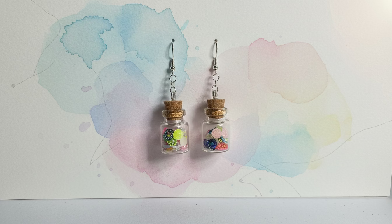 Bedazzle Baby Earrings