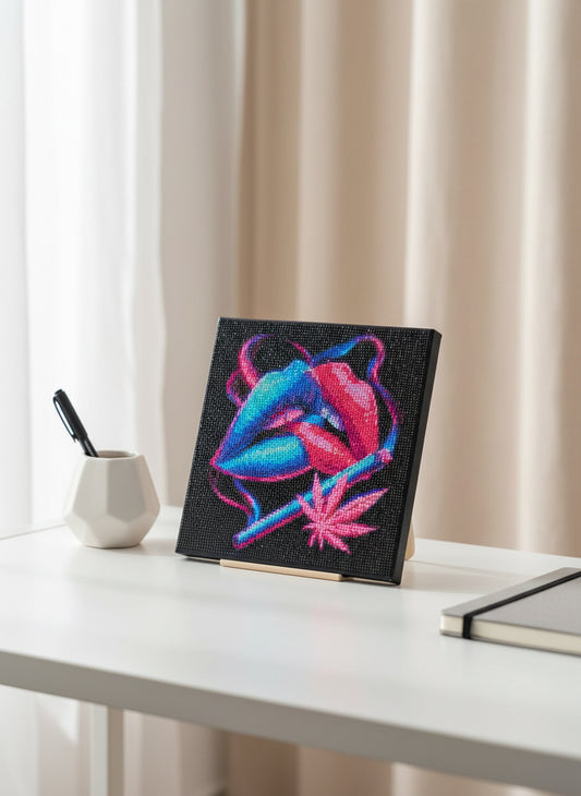 French Inhale Diamond Painting