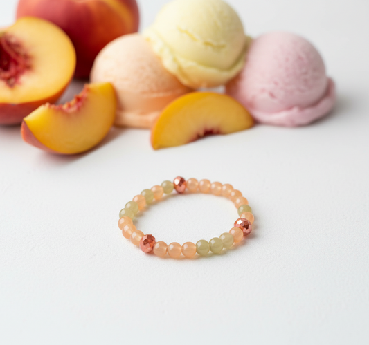 Peach Sorbet Stretch Bracelet