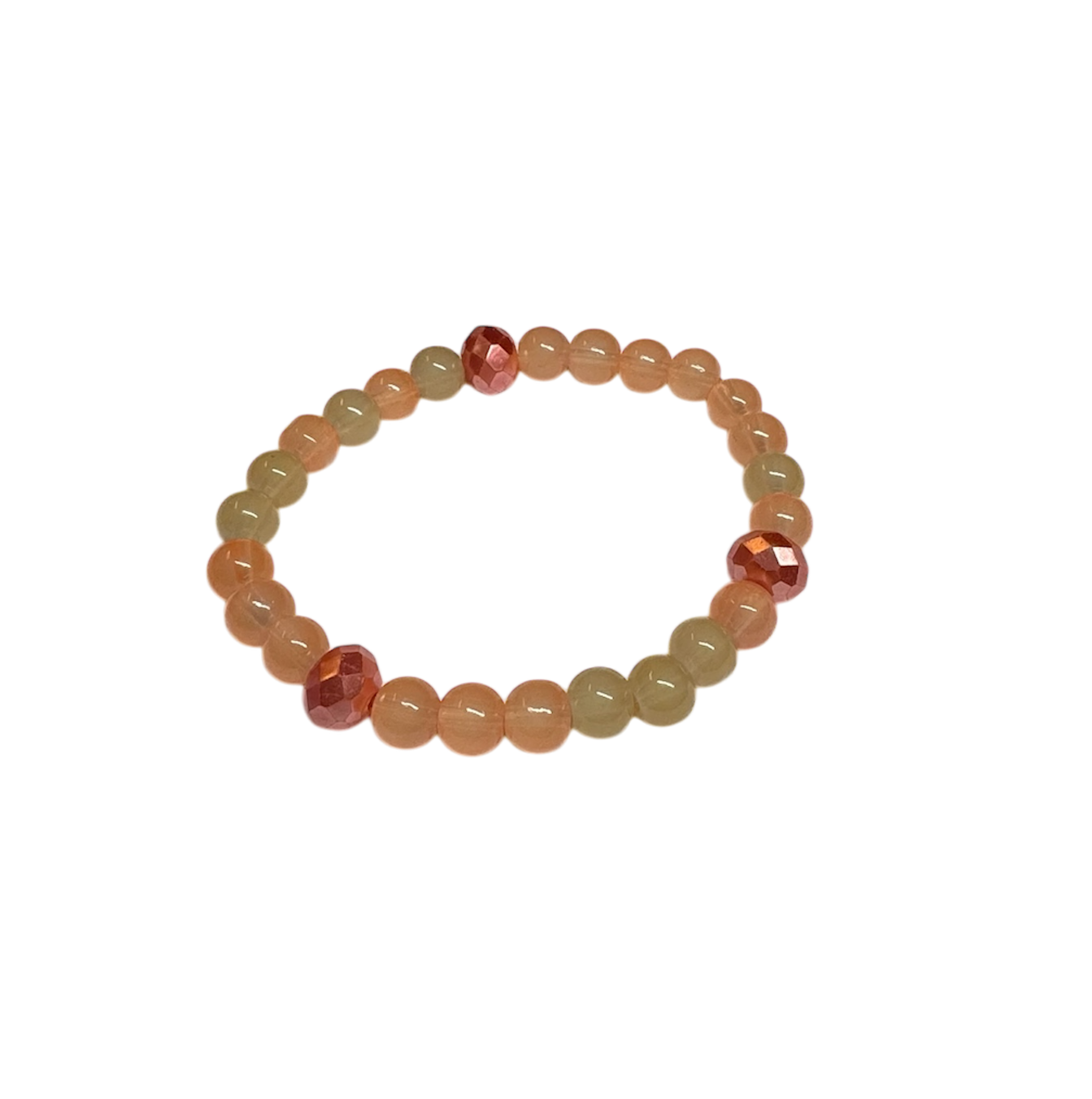 Peach Sorbet Stretch Bracelet
