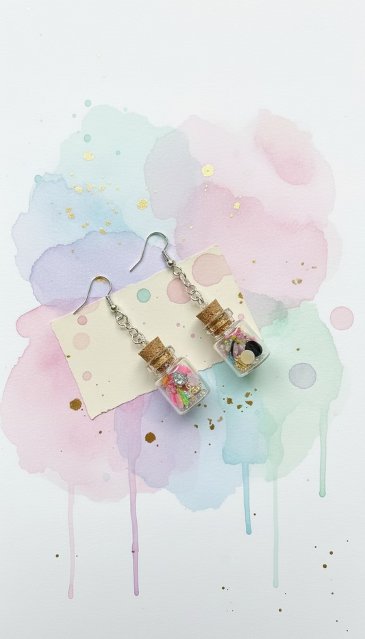 Bedazzle Baby Earrings