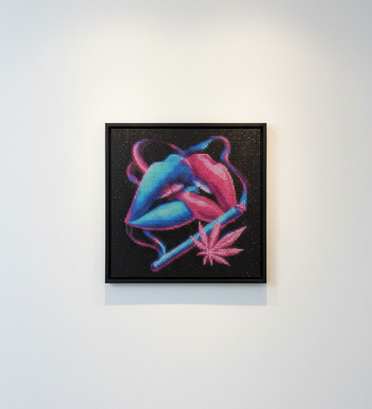 French Inhale Diamond Painting