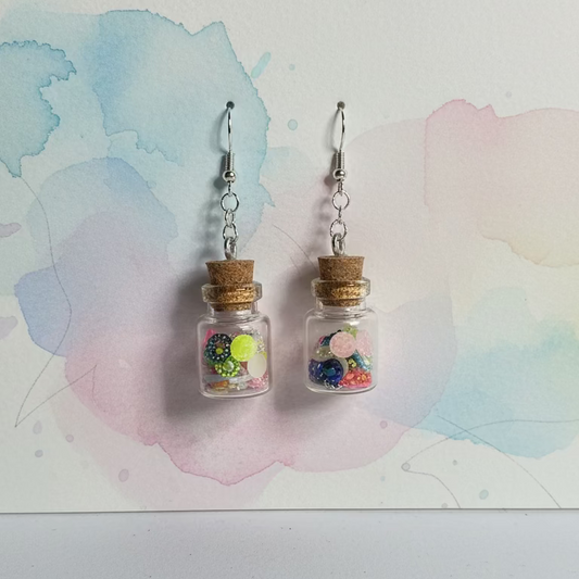 Bedazzle Baby Earrings