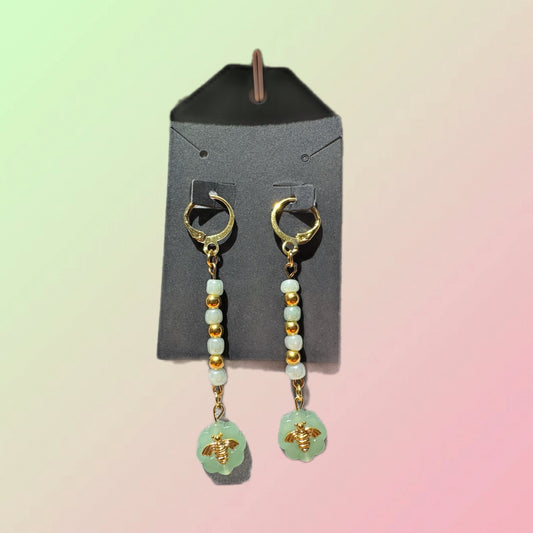 Mint & Honey Earrings
