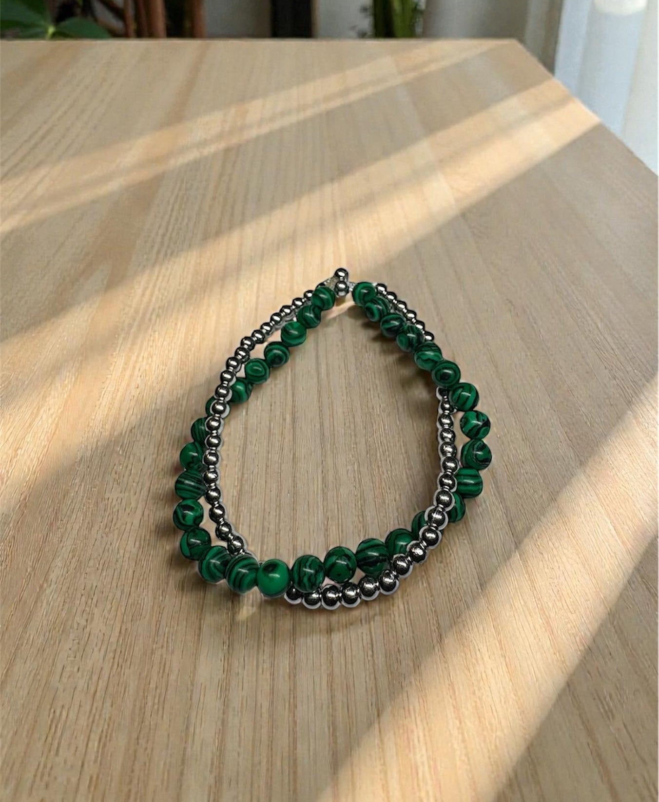 Forest Vein Stretch Bracelet