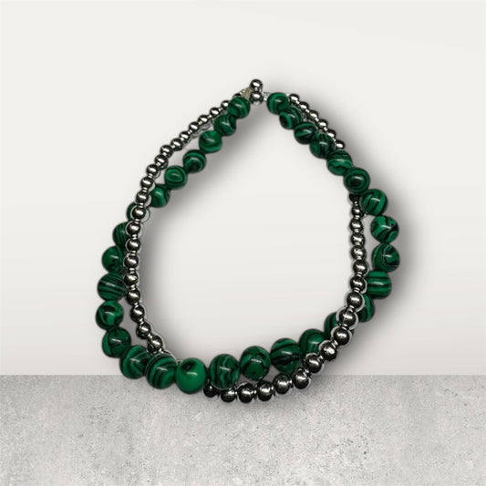 Forest Vein Stretch Bracelet