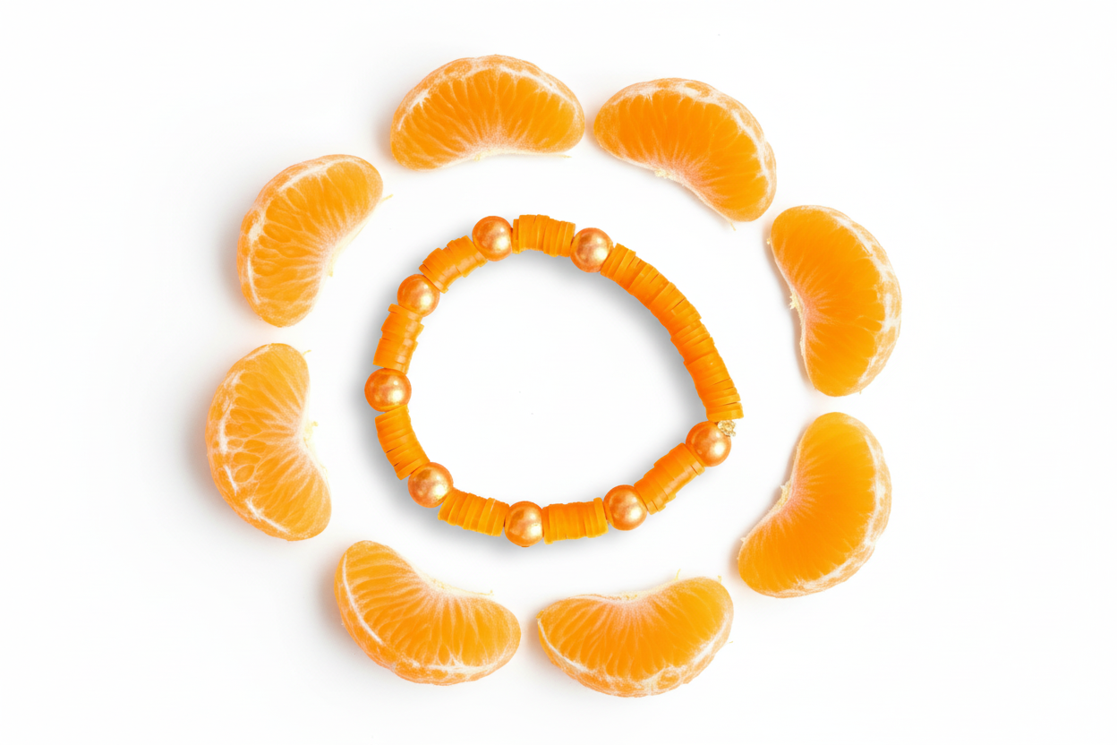 Tangerine Dream Stretch Bracelet